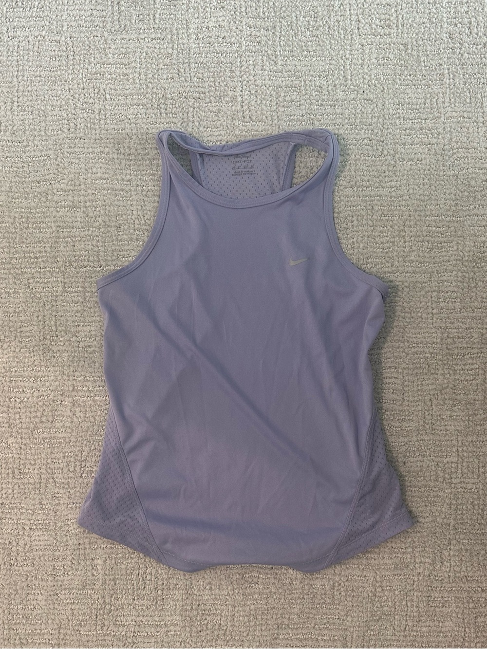 Nike Women’s Light Lavender Athletic Racerback Tank